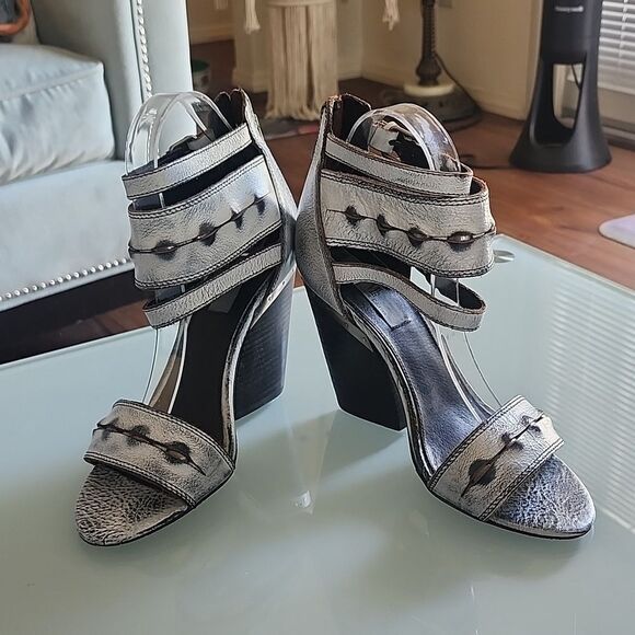 Mia Limited Edition Strappy Leather Heels - Picture 2 of 9